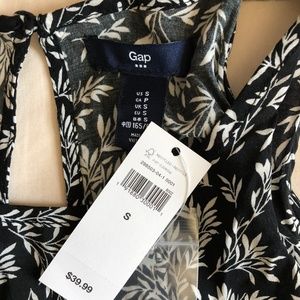 Black and White Print Tank Top